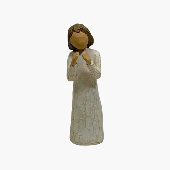 Willow Tree Praying Figurine “Sisters by Heart” 2000 by Susan Lordi Demdaco 5” - Picture 2 of 8